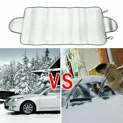 Car Windscreen Cover Front Cover Anti Snow Frost Ice Shield Dust Protector Heat Sun Mat Car Window Screen Frost Large Snow Cover