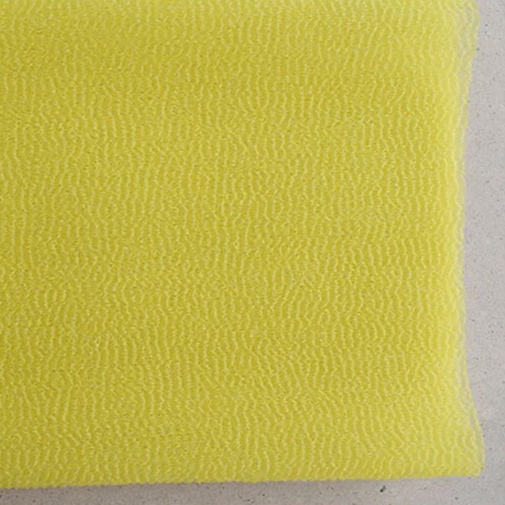 

4Pcs Back Scrubber Exfoliating Bath Cloth Nylon Bath Towel Body Scrub Sponge Rough Texture Deep Cleaning Dead Skin Removal Sweat