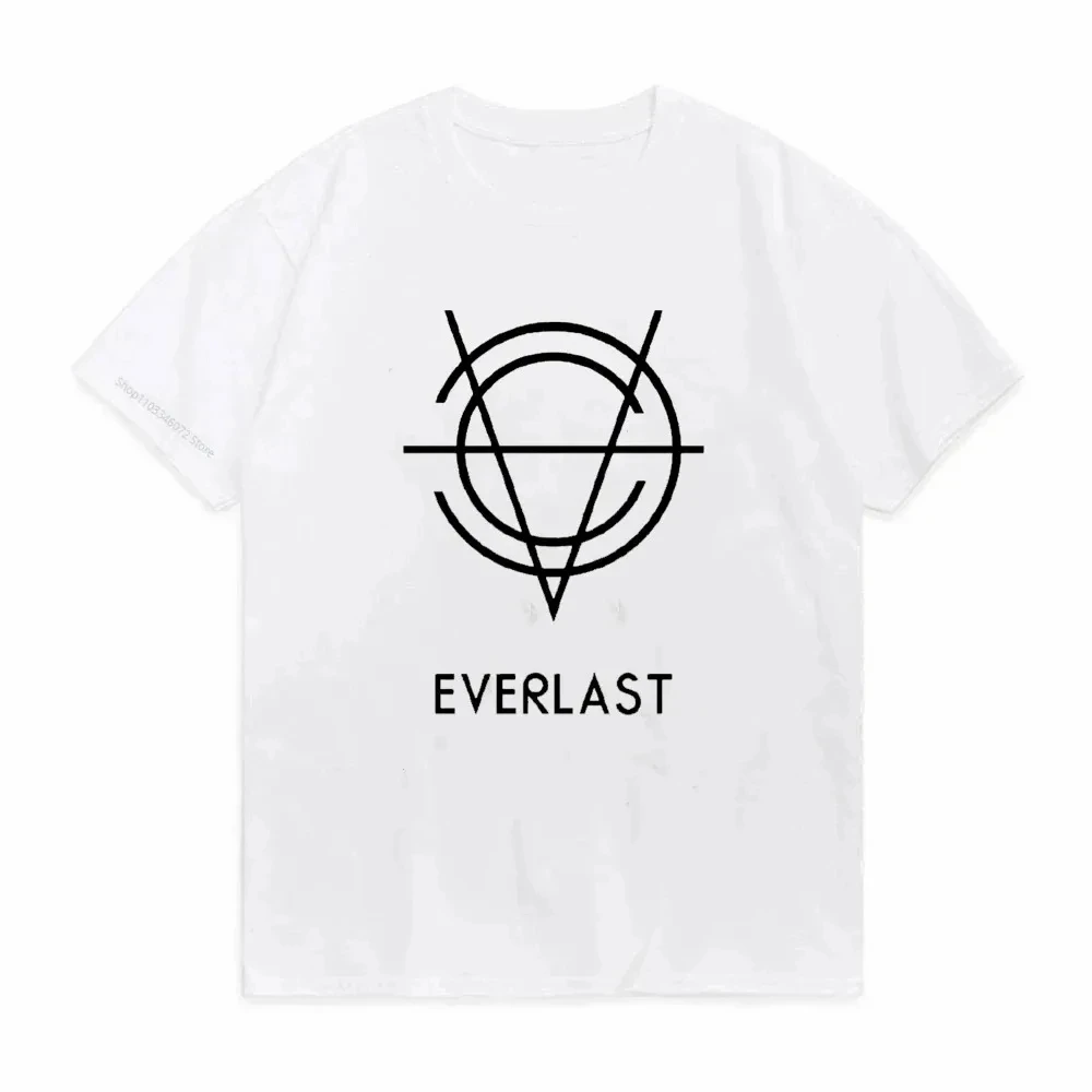 EVERLAST Men\'s and Women\'s Boxing Print T-Shirt Crew Neck Cotton Shirt Harajuku Streetwear Trendy Sweatshirt for Boys and Girls