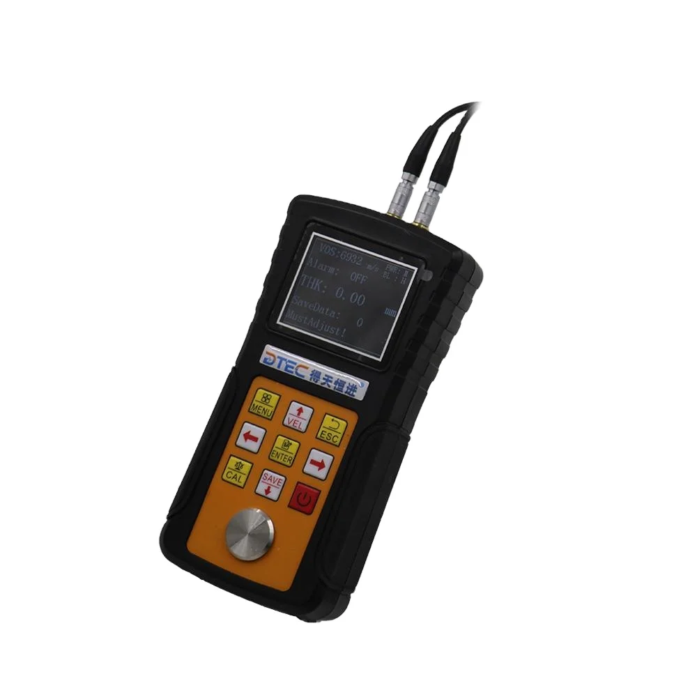 DTEC DT220 Digitally Ultrasonic Thickness Gauge 0.1 0.01mm selectable resolution measure metal thickness