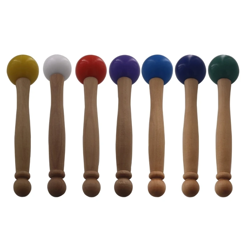 

Strikers Sound Bowl Stick резиновый молоток с деревянной ручкой для игры в поющую чашу G99D