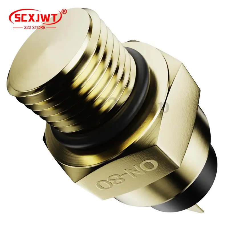 M14/16 65/75/80/85/90/95℃ Electric Radiator Coolant Temperature Thermostat Switch Temp Sensor For ATV Quad Motorcycle image 5
