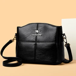 Borsa a tracolla da donna in pelle di marca autentica borsa a tracolla da donna di design di marca di lusso Bolsas borse a tracolla da donna di grande capacità