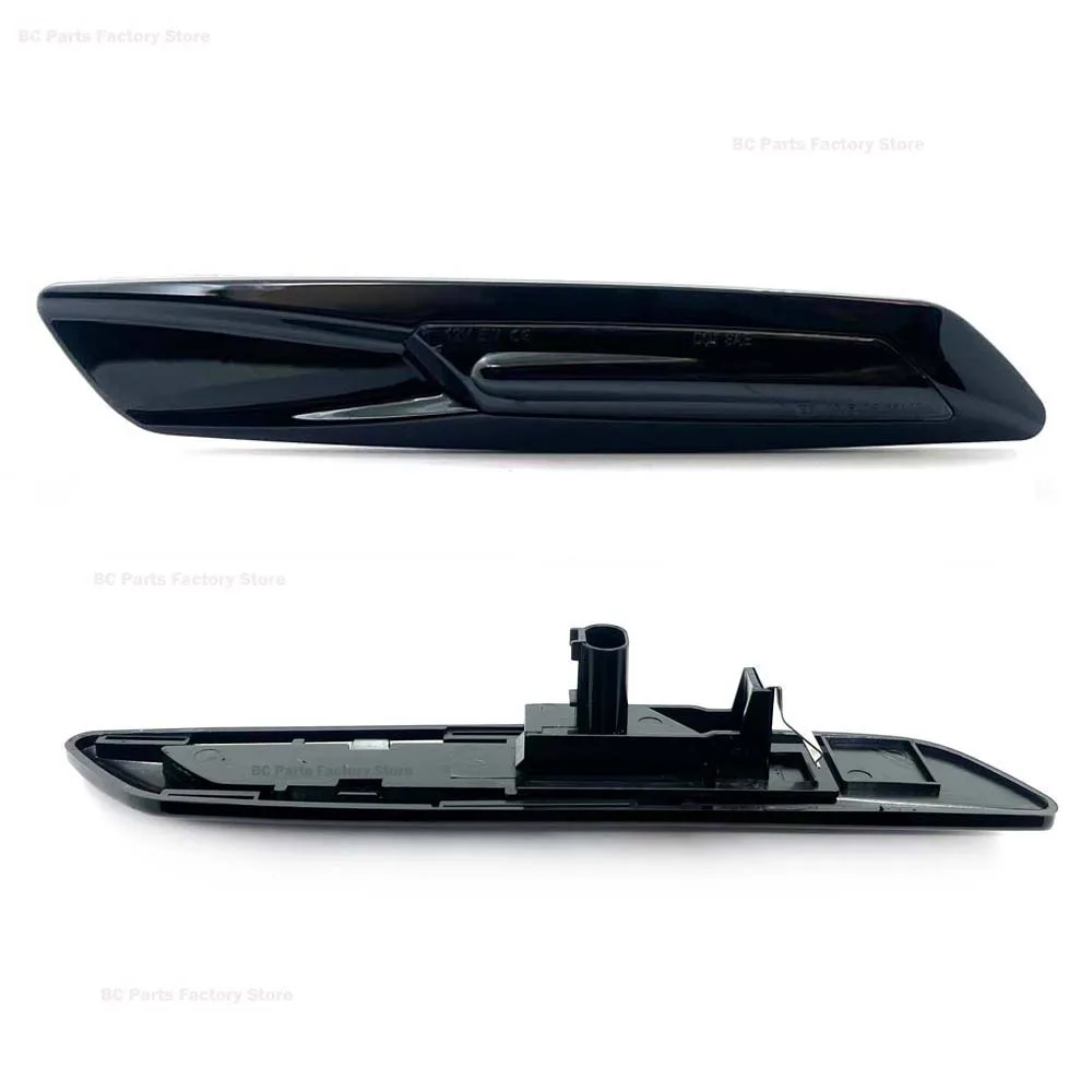 2pc Dynamic Amber 12V LED Side Marker Lights Turn Signal Lamp For BMW 1 3 5 Series F30 E90 E91 E92 E93 E46 E60 E61 BMW E90 328i