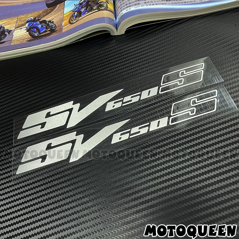 For SV650S SV 650S 2X Motorcycle Body Shell Wheels Fairing Label Emblem Helmet Tank Pad Decoration Reflective Decals Stickers