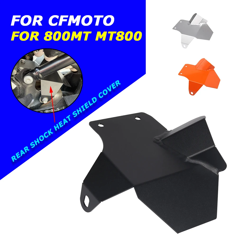 

Motorcycle Accessories Shockproof Heat Shield Protection Cover Rear Shock Exhaust Pipe Guard For CFMOTO 800MT MT800 MT 800 MT