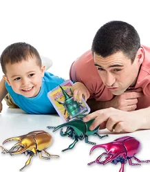 Kids Toys Clockwork Beetle Toy Artificial Beetle Trickster Toy