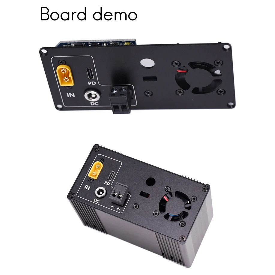 XY-FAN Multi-Interface-Stromeingang und Lüftersteuerplatine, verschiedene Stromversorgung, DIY-Modul, 3 Gänge, 6–70 V DC