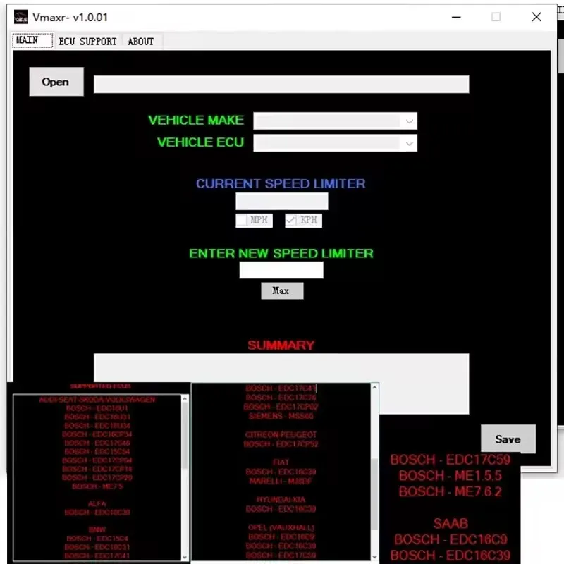 برنامج وحدة التحكم الإلكترونية 6 في 1 حزمة محدد القطع الصلب ديزل + محرك بنزين UltraCut + Pop & Bang + HARDCUT VMAX + HotStartr + QLaunchr