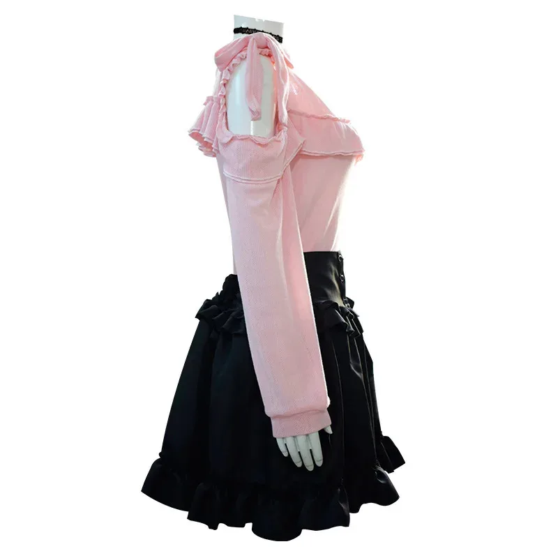 Anime PJSK Project Sekai colorido escenario Shinonome Ena uniforme Casual fiesta juego de rol disfraz conjunto completo yj