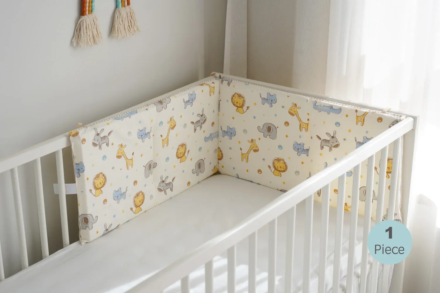 Cartoon Cotton Bumper for Baby Bed Fence Cot Bumpers Bedding Accessories Child Room Decor Infant Knot Design Newborn Cribs