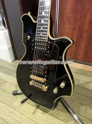 Fernan MV 480HT TOMOYASU HOTEI Signature Black Electric Guitar TP-9 Bridge Grover Tuners Gold Hardware Special Inlay