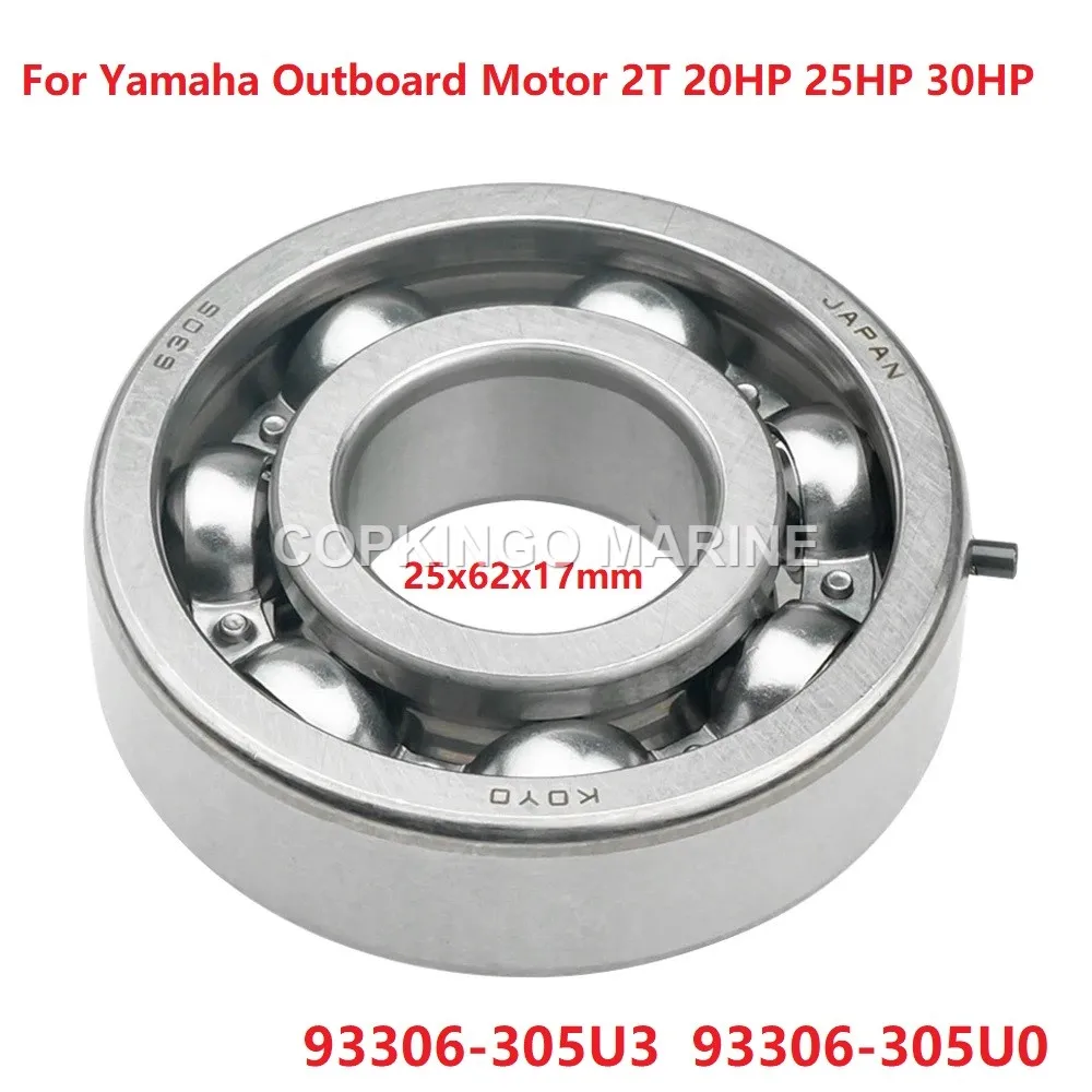 

Ball Bearing With Pin 93306-305U3 For Yamaha Outboard Motor 2T 20HP 25HP 30HP