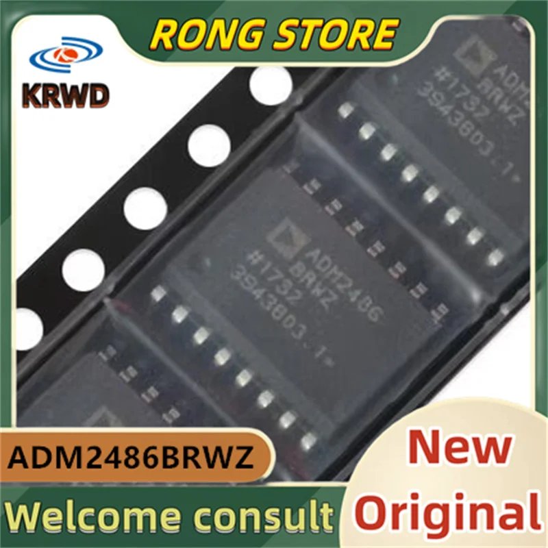 

5PCS ADM2486BRWZ New and Original ADM2486BRWZ-REEL ADM2486 SOIC-16