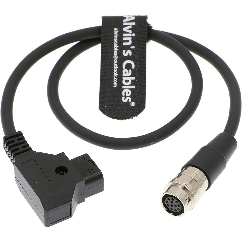 Alvin's Cables 12 Pin Hirose Power Cable for B4 2/3