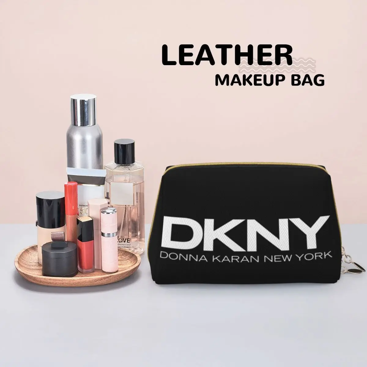 DKNYs Makeup Bags Stylish Large Capacity Cosmetic Bag Outfits Women Zipper Beauty Toiletry