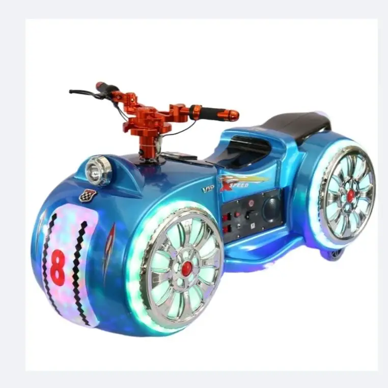 Children's Crown Prince Motorcycle Luminous Electric