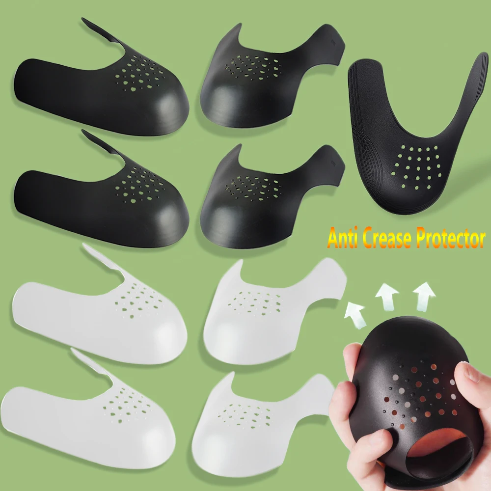 

10Pcs Shoe Crease Protector Guards for Sneakers Anti Wrinkle Shoe Toe Caps Support Stretcher Expander Shoes Protector Wholesale