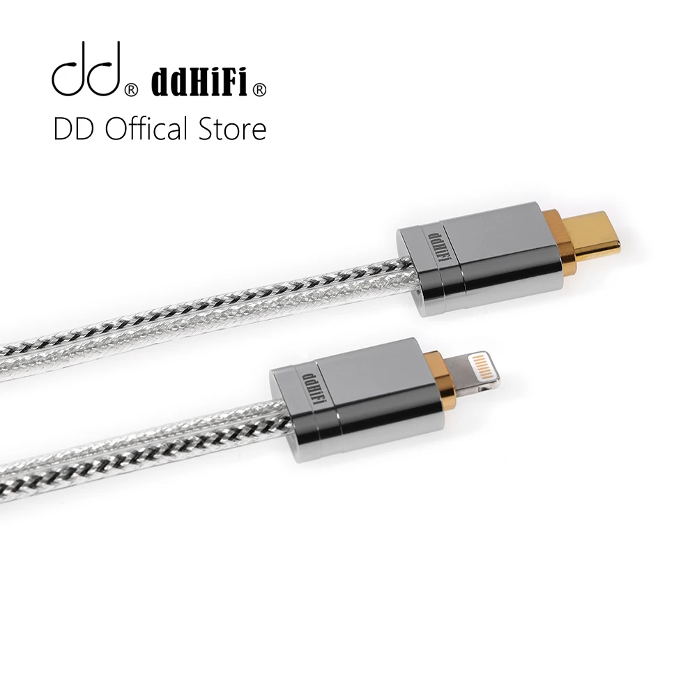 

DD ddHiFi All-New MFi09S Light-ning to TypeC OTG Data Cable with Double Shielded Structure and Obvious Sound Quality Improvement