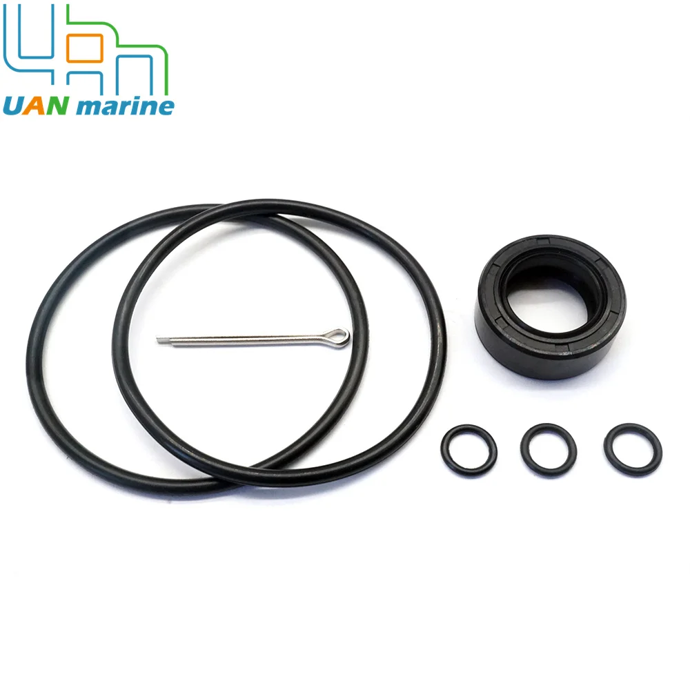 91252-ZW9-003 91251-935-004 Lower Unit Seal Kit with Prop Shaft Oil Seal O-Ring Gasket for Honda Outboard 91351-ZV4-003