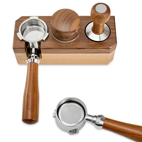 Porte-filtre à café sans fond, 51mm, nu, pour Delonghi EC680 EC685, panier filtrant de remplacement, Machine à expresso, accessoires de café