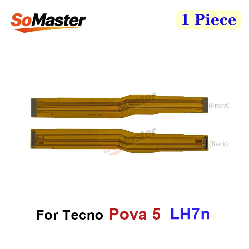Motherboard Main Board Connector Ribbon Flex Cable for Tecno Pova 5 6 Pro 2 3 Neo 5G LH7n LH8n Li7 Li9 LE8 LE6j LE7 LF7n (1Pc)