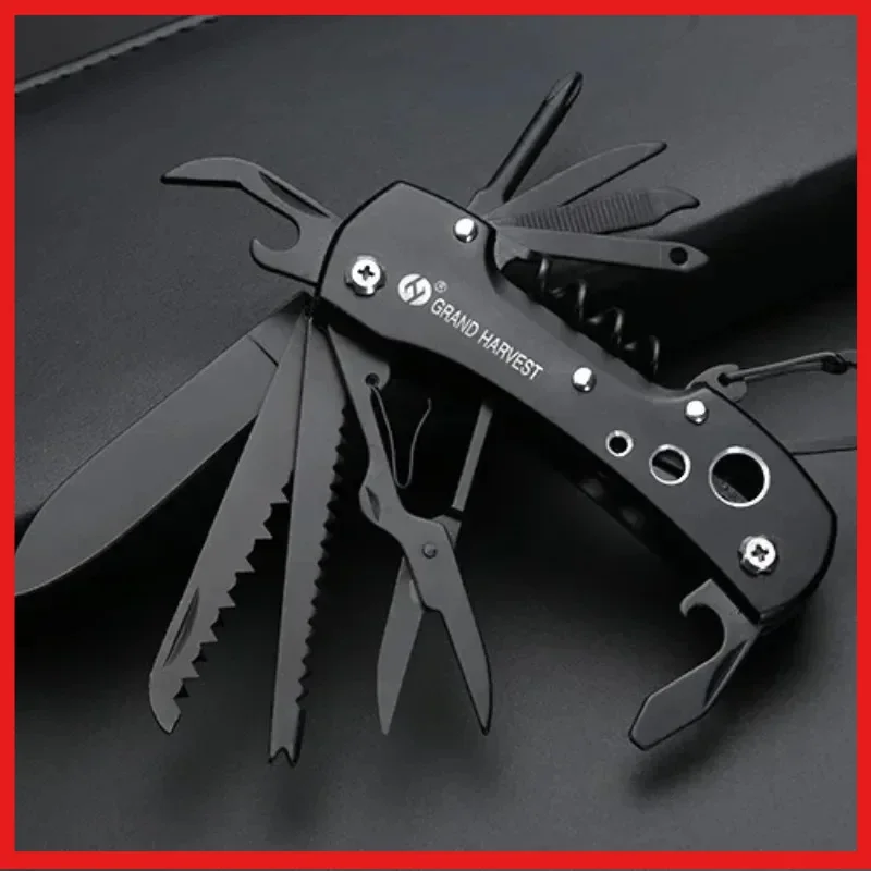 Multifunctional  Swiss Folding Knife Tool Gear Knife Survive Hunting Outdoor Self Defense Camping Survival  EDC Tools