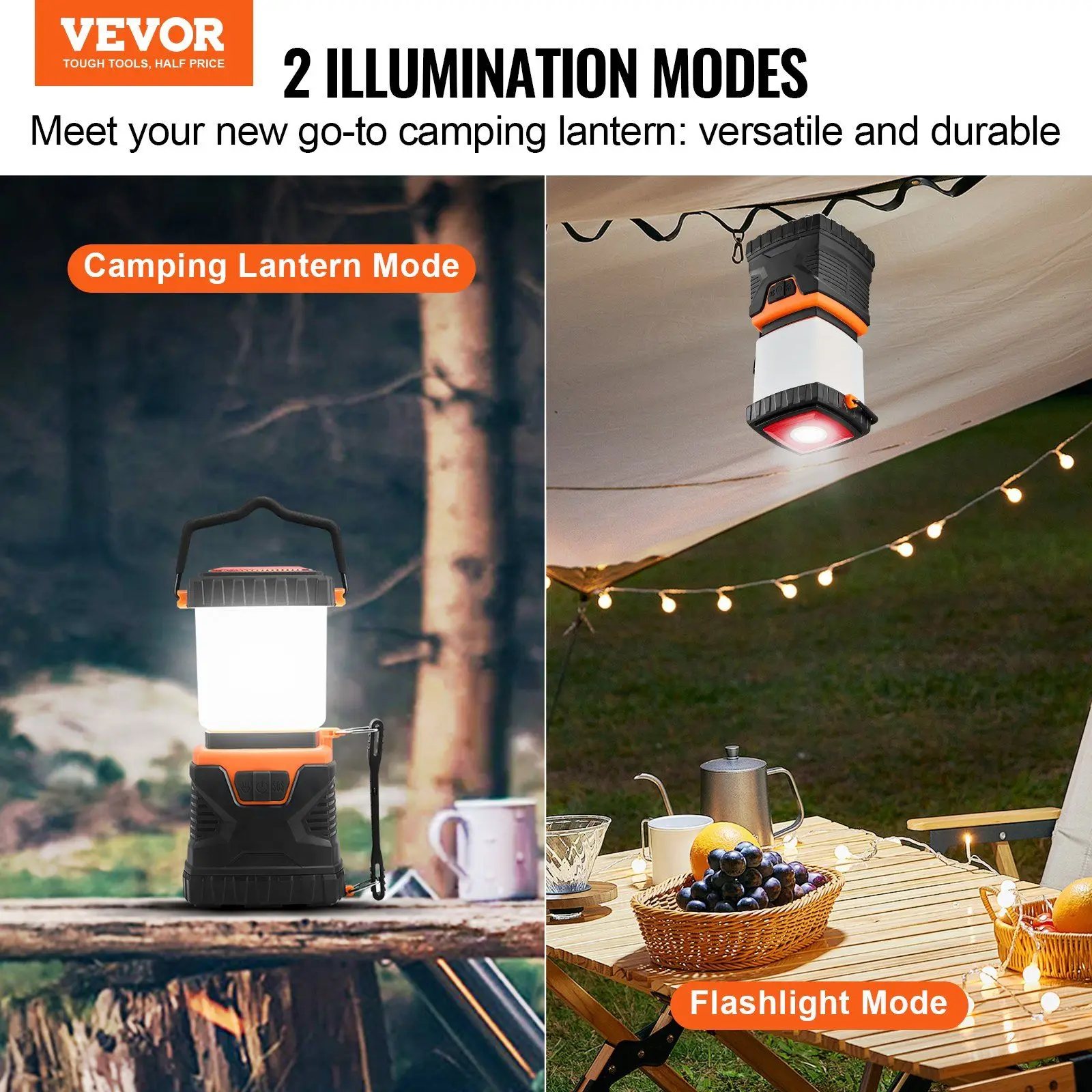 LED Camping Lantern Battery Powered All-in-one for Exceptional Experience