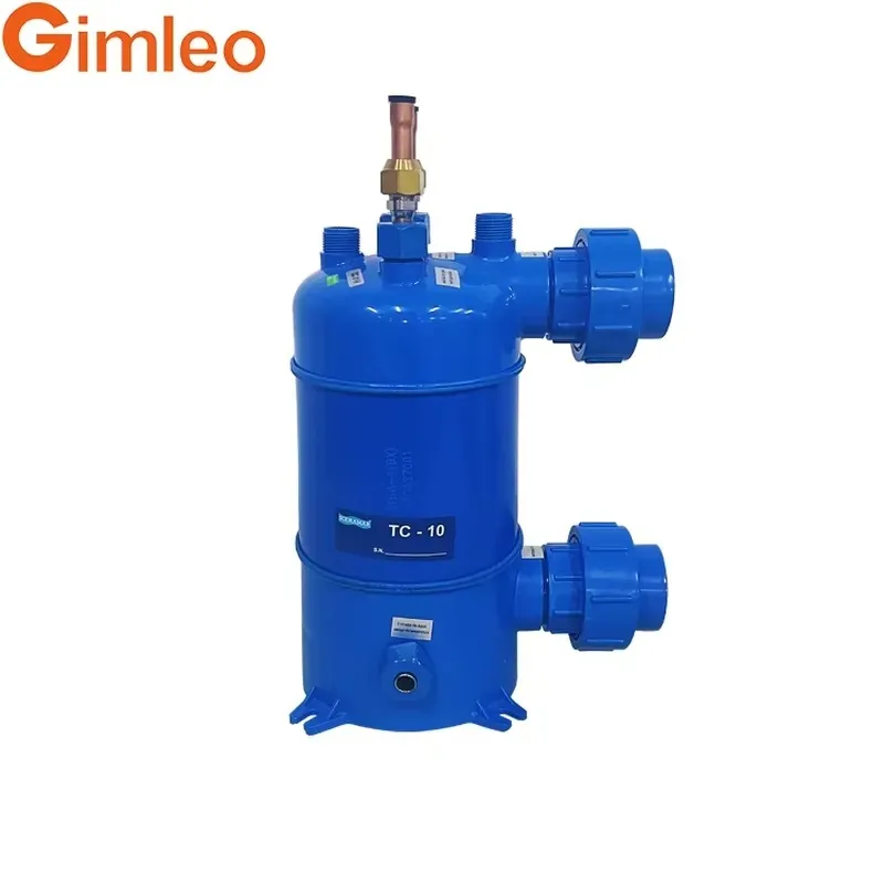For R134a Heat Pump Marine Heat Exchanger Low Water Resistance and Corrosion Preventive-MHTA-1