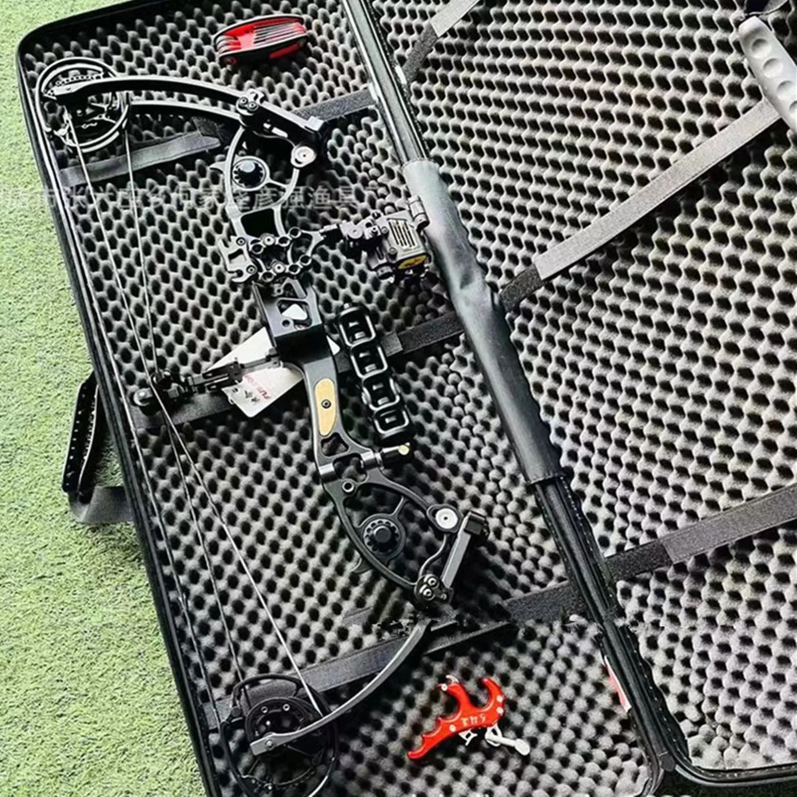 Tactical valigia borsa da viaggio Toolkit guscio duro antiurto impermeabile pistola Drone canna da pesca proteggere scatola di immagazzinaggio borsa a tracolla