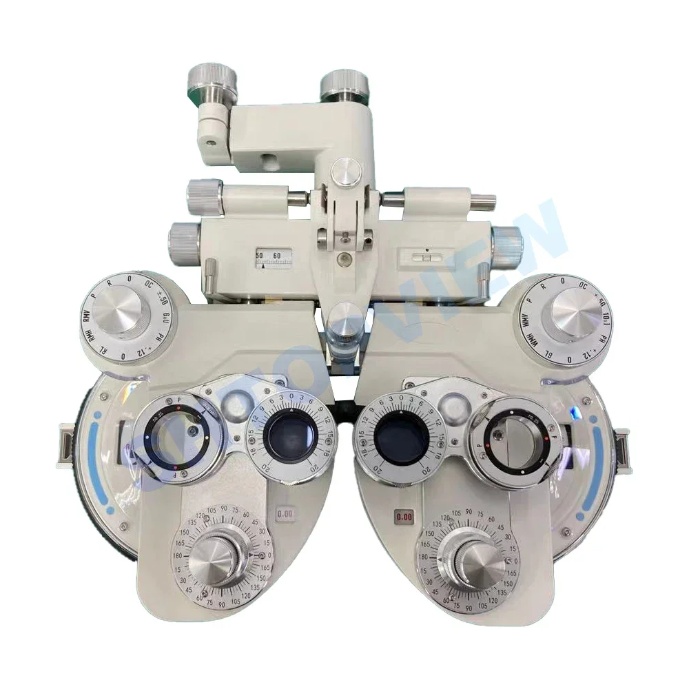 

VT-5CB Manual Phoropter Vision Tester with High Quality Metal Gear 0° to 180°, each step is 5°
