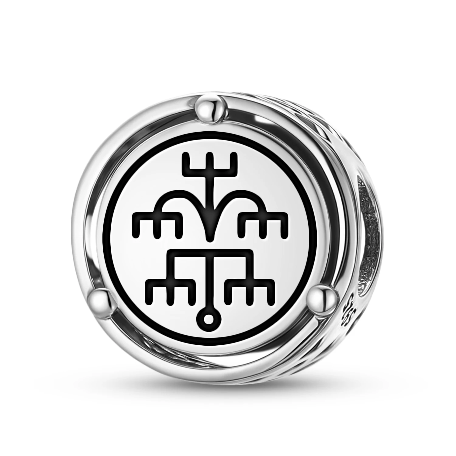 925 Sterling Silver Central America Babalu Aye Charm Fit Original Bracelet Diy …