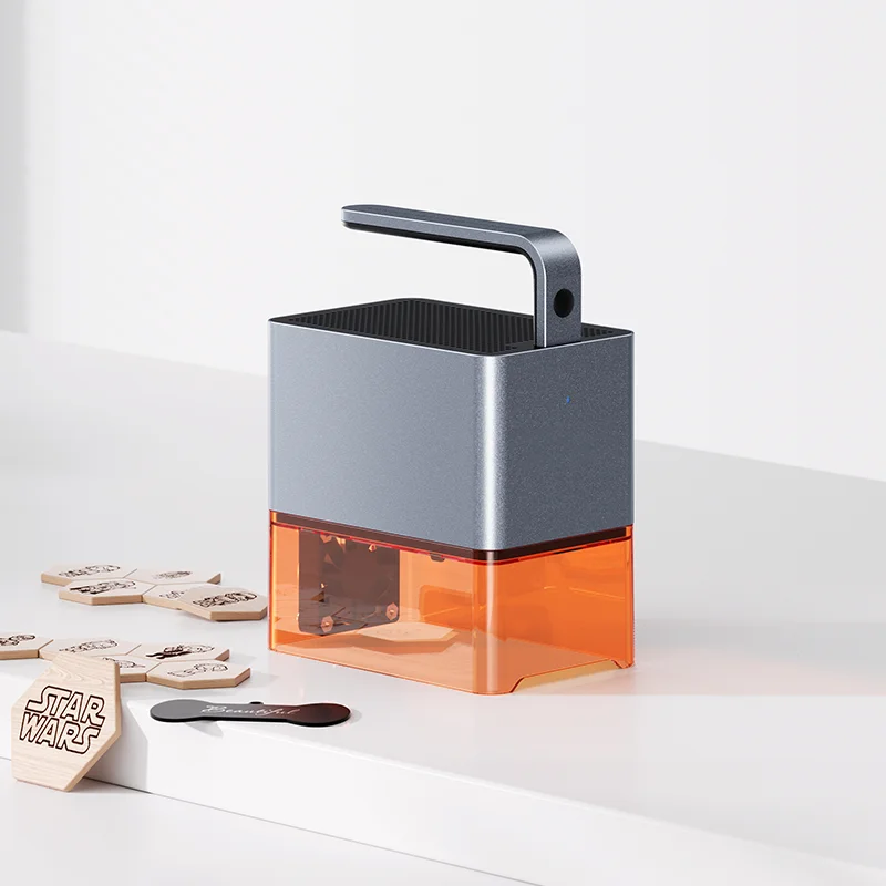 

Carverall Z4 лазерный гравер ручной портативный 455 нм галво лазерный гравировальный станок для рукоделия и произведений искусства