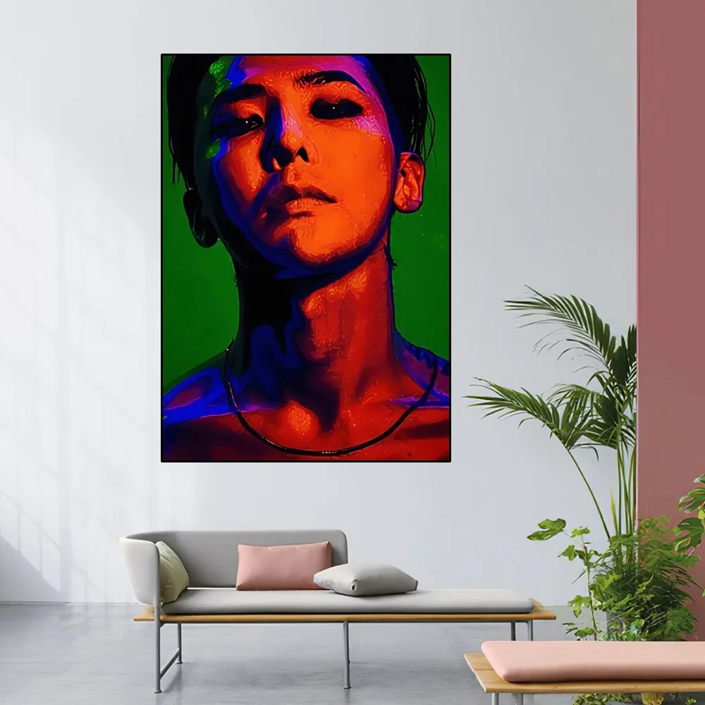 G-Dragon Daisy Peaceminusone Poster Home Room Decor Livingroom Bedroom Aesthetic Art Wall Painting Stickers