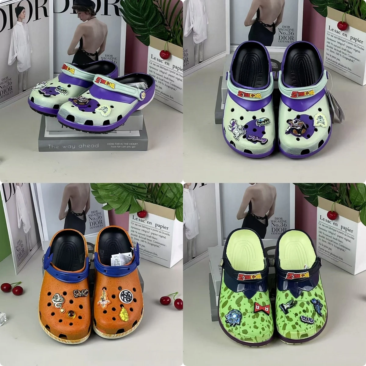 

Dragon Ball Z Son Gohan Cave Shoes Frieza Comfortable Non Slip Sandals Casual Outdoor Travel Beach Couple Slippers Anime Gifts