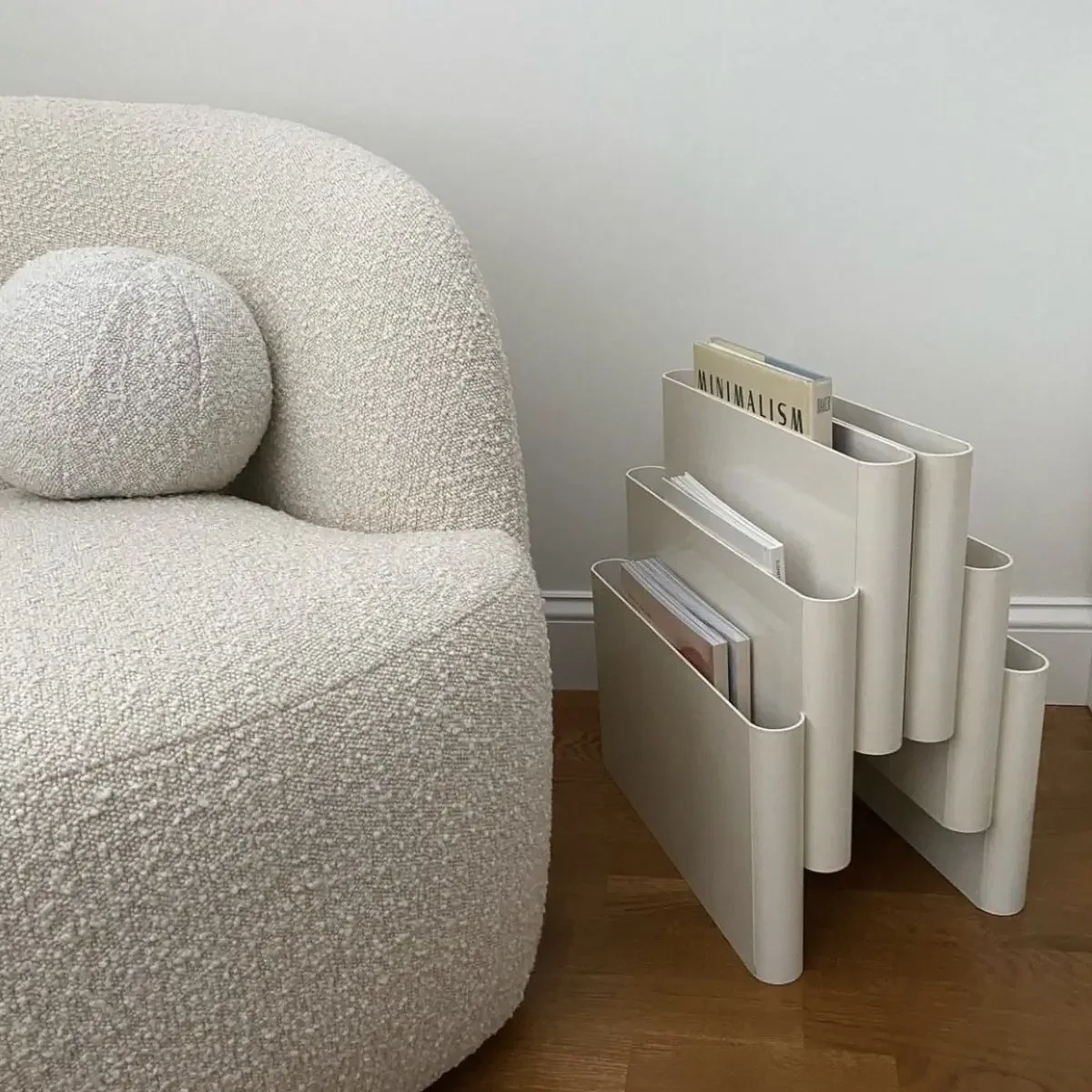 Plastic Study Storage Bookshelf Home Floor Magazine Rack Bedroom Storage Rack Desktop Decorative Bookshelf Photo Props