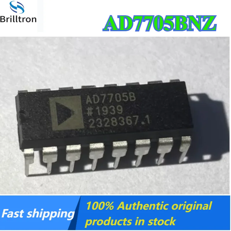 10-50PCS AD7705BNZ AD7705BN  DIP-16 Brand New Original In Stock , Fast Shipping.