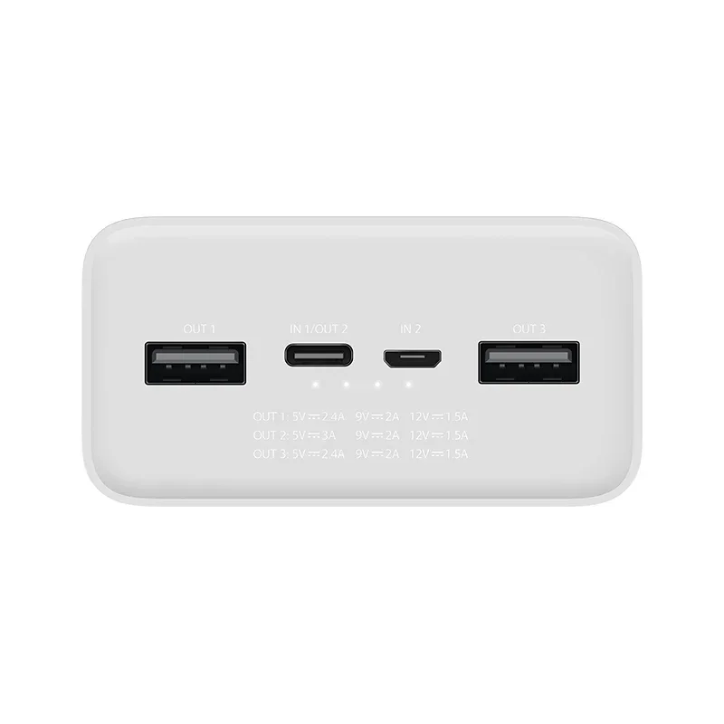 Imagem -06 - Xiaomi-banco de Potência Portátil Bateria Externa para Uso Externo Usb tipo c Carregamento Rápido 18w Grande Capacidade 30000mah Pb3018zm