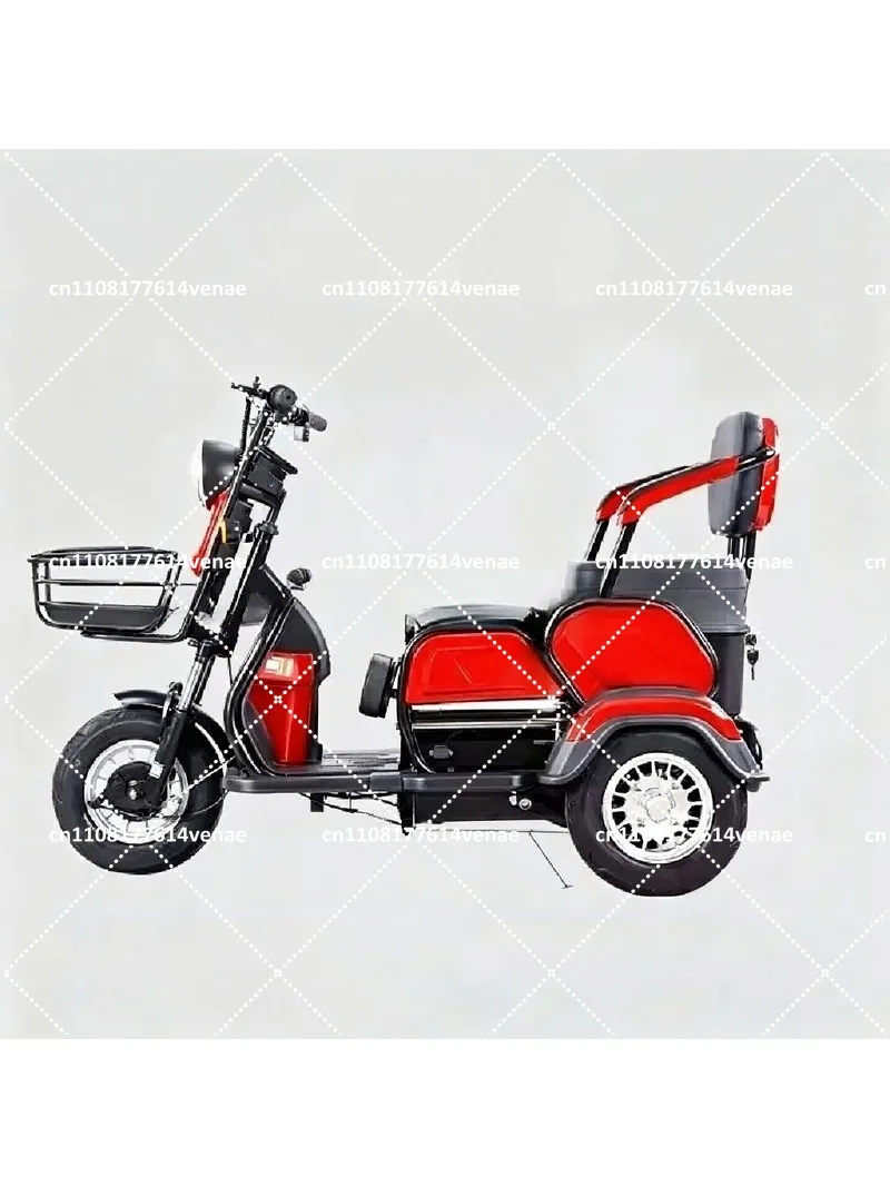 Electric Tricycle for Adult Travel Elderly Leisure Battery Powered Scooter Women