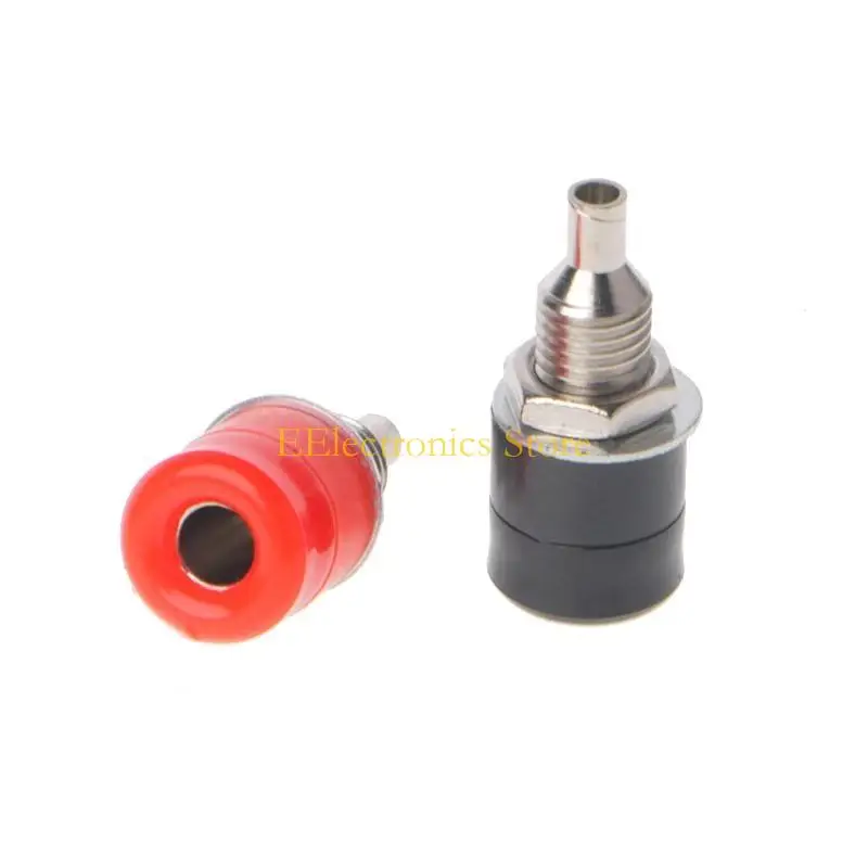 B03C 10 PCS 5 Color 4mm Female Banana Plug Socket Connector Post O Termin