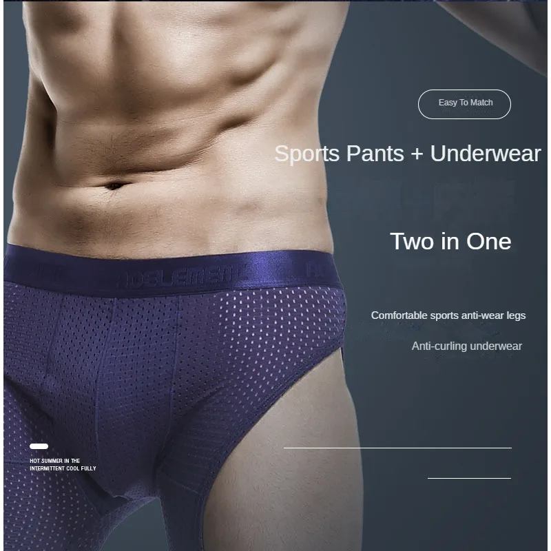 Xiaomi 3pcs 2024 Men Panties Cotton Underwear Male Brand Boxer And Underpants For Homme Sports Set Solid Color Shorts Slip Kit