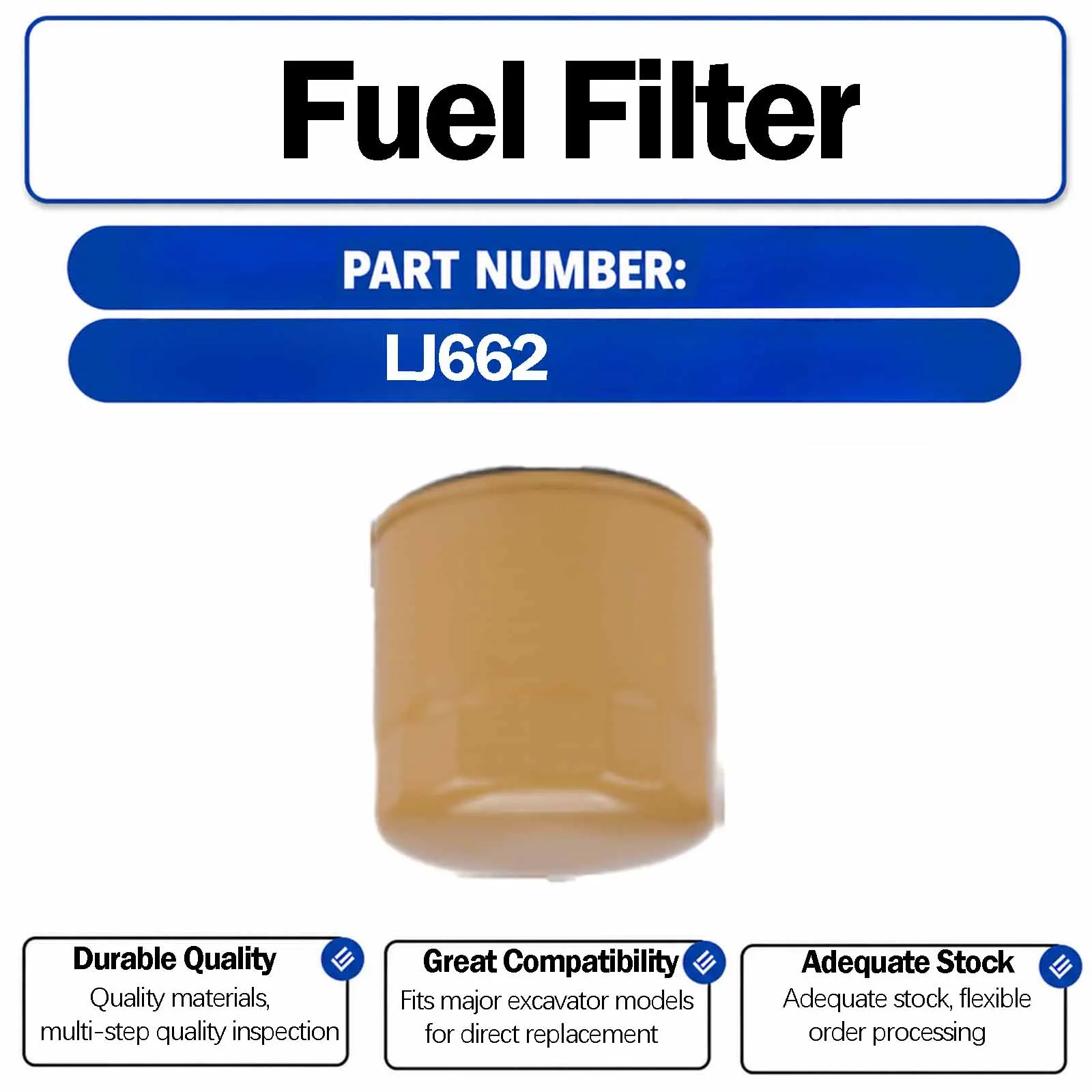 Oil Filter P32A4000100 For Beijing Jingcheng Changye NS75-7 Crawler Excavators