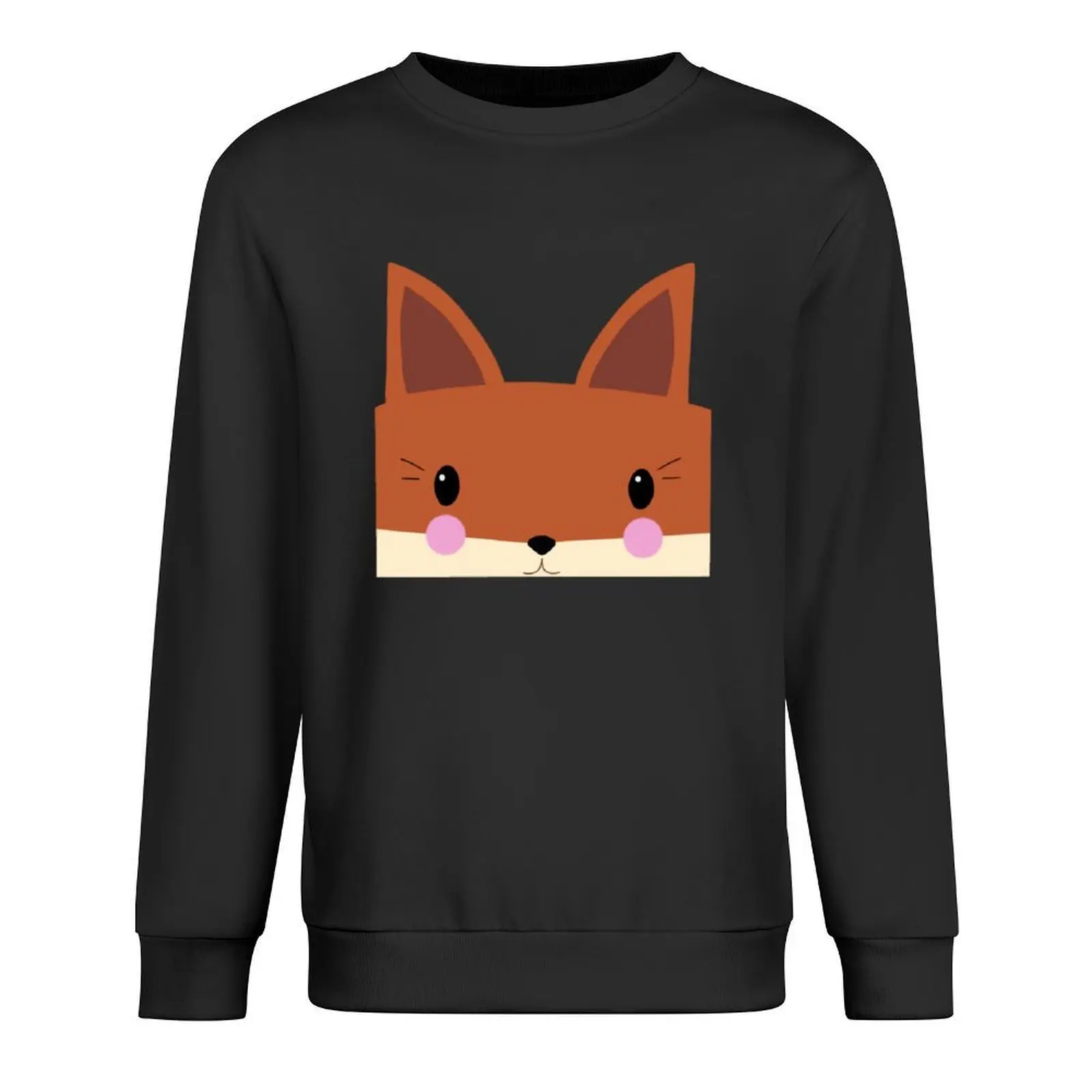 

Cartoon Fox Pullover blouse mens clothing anime clothes clothes for men new in hoodies & sweat-shirt