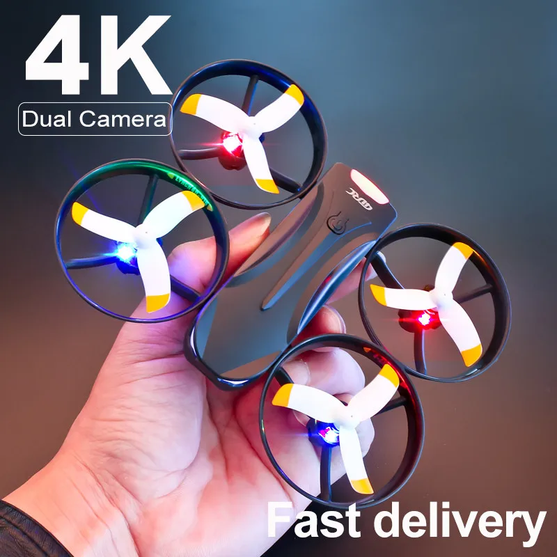 

V16 Новый Дрон 4k Профессиональная HD широкоугольная камера 1080P WiFi Fpv Дрон с двойной камерой высота держатель искусственные игрушки подарок