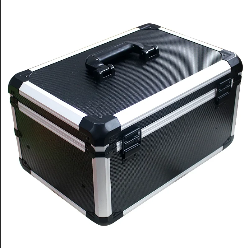 Aluminum Carrying Case Tool box Drawer Type Tool Box Organizer Multifunctional Metal Tool Box Suitcase Electrician Suitcase