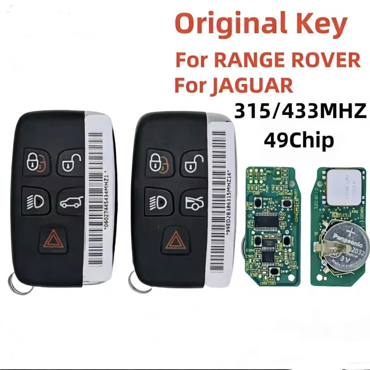 

Оригинальный смарт-ключ-брелок OEM для Land Rover Range Rover Sport Evoque Vogue, 315/434 МГц, для Jaguar XJ Xe XF 2010-2020