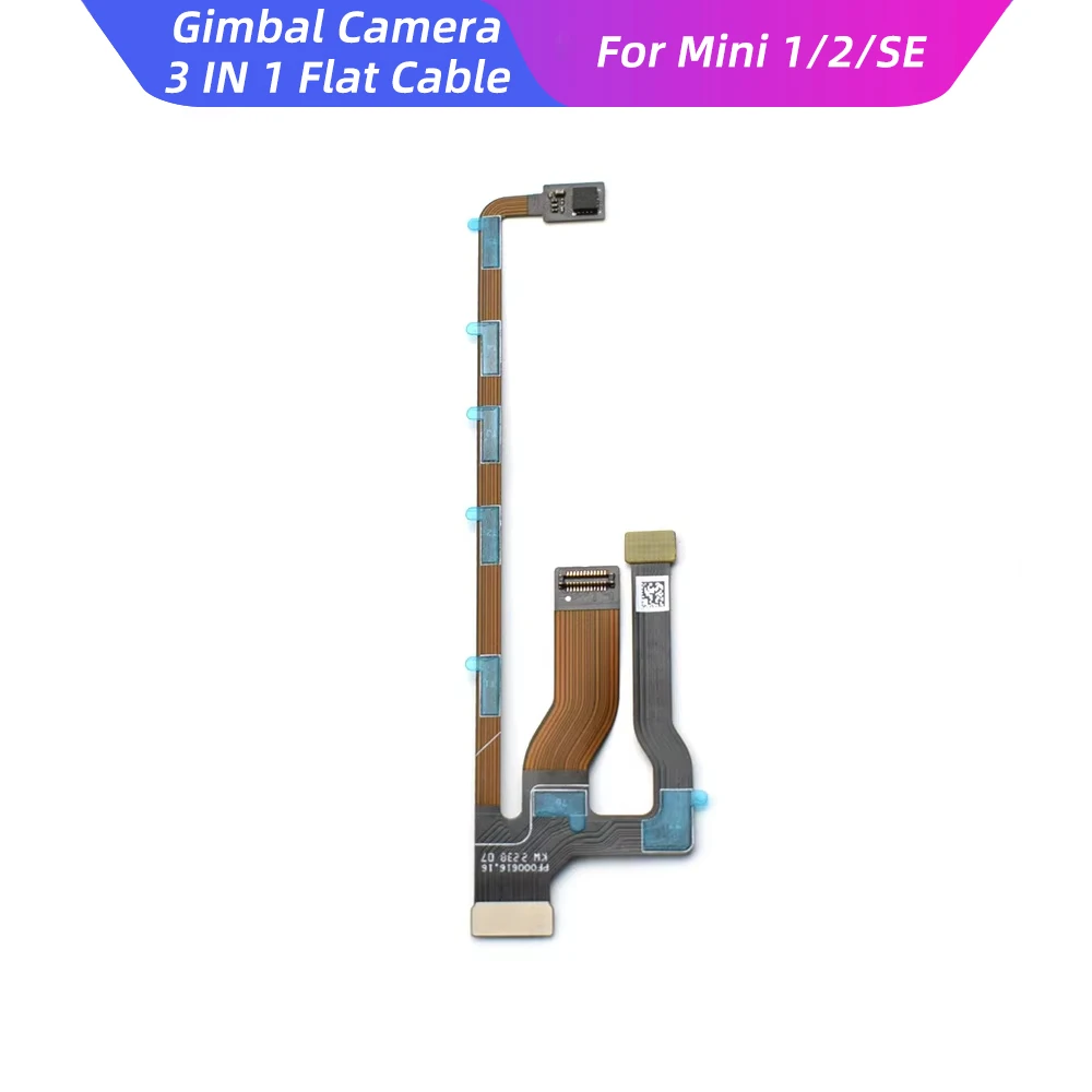 كابل مرن Mini2 جديد لكاميرا Mavic Mini Gimbal 3 في 1 قطع غيار شريط مرن لـ Mini 2 SE