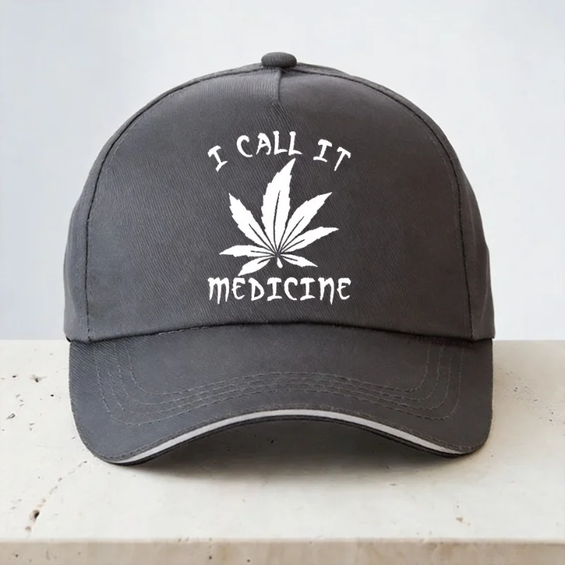 I Call It Medicine Baseball Cap Adult man Adjustable Snapback Unisex Summer visor Hat for Men Women