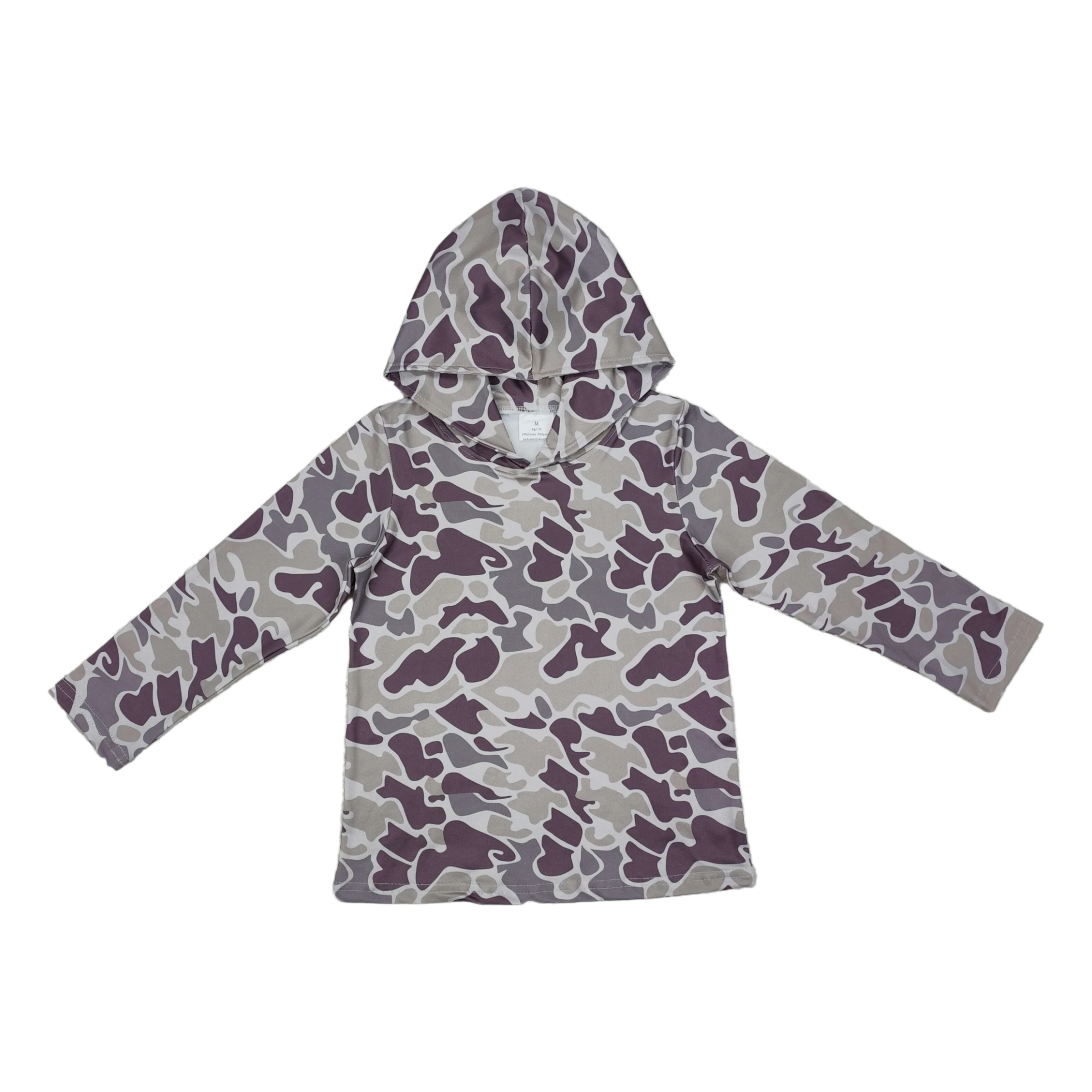 

Wholesale Baby Boy Spring Fall Sweatshirt Children Camo Hoodie Clothes Kids Toddler Long Sleeves Hooded Sportswear Shirt Tops