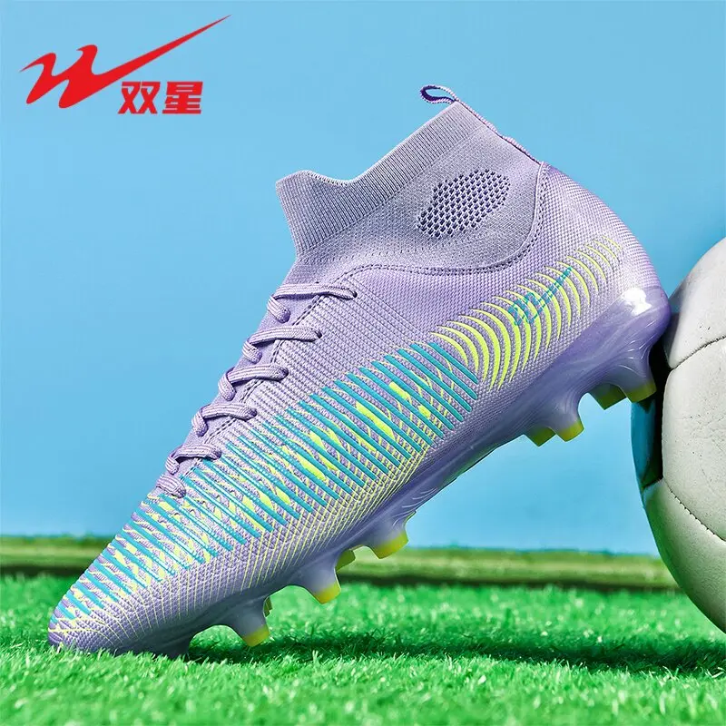 

Athletic Football Boots for Men Close Fitting Design, Flexible Movement, Anti-slip Cleats for Match and Exercise